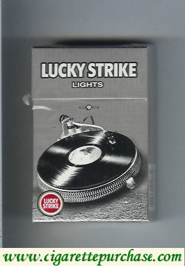 Lucky Strike Lights 9 Urban Culture hard box cigarettes